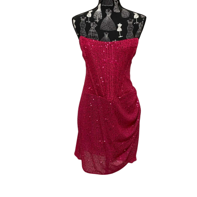 Showpo Womens  Size 18 Cocktail Dress Pink BNWT 