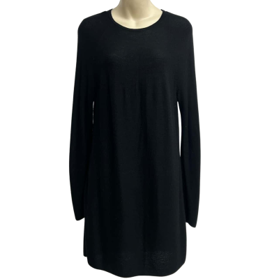 J. Jill Size S Black Wool Dress  