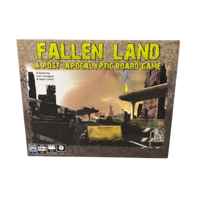 Fallen Land A Post - Apocalyptic Board Game