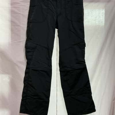 Kathmandu Womens  Size 10 Cargo Pants Black  