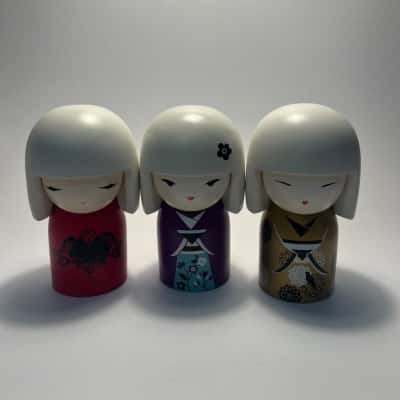 3x Kimmi Dolls