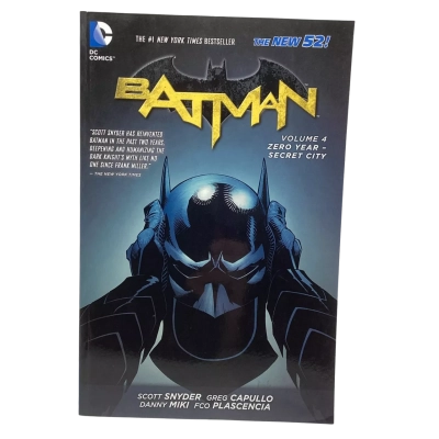 DC Comics “Batman” Volume 4 ‘Zero Year - Secret City’ by Scott Snyder, Greg Capullo, Danny Mimi, FCO Plascencia (Paper)