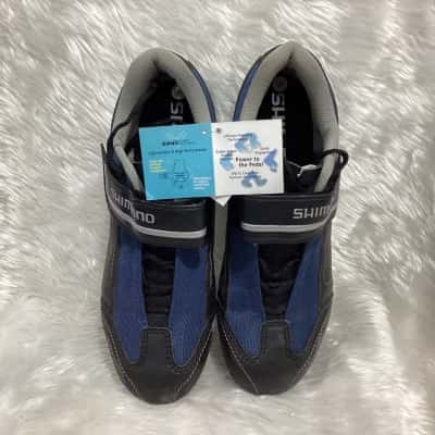  Unisex  Size 7 Black  / Navy Blue 