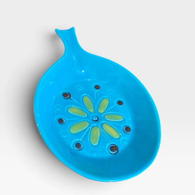 Vintage ceramic spoon rest / trinket dish
