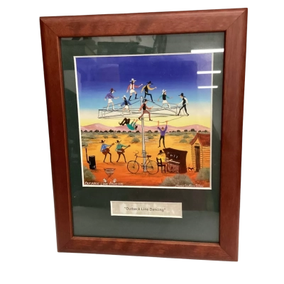 “ Outback Line Dancing” Howard William Steer (Artist)