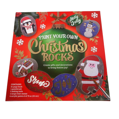 Paint your own Christmas Rocks 