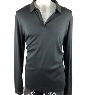 Hugo Boss - Mens Black Long Sleeve T-shirt (Size XXL)