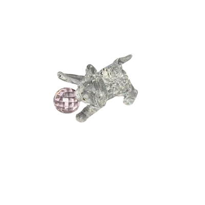 Swarovski - Crystal Kitten with Pink Ball