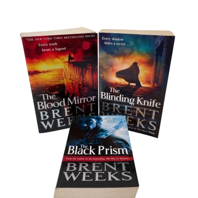 Brent Weeks books x 3