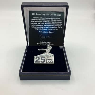 25th Anniversary Swan Lake Collectable Pin  