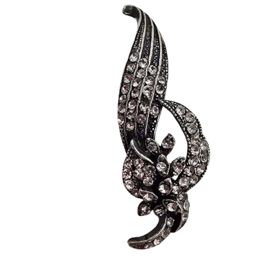  Womens Marcasite and Diamante Brooch 1930's
