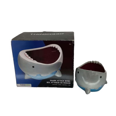 ThinkGeek Shark Attack Bowl Serving Bowl New In Box        Brica2