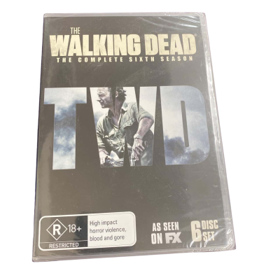 The Walking Dead The Complete Sixth Season DVD Sealed