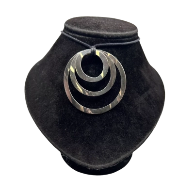 Trio Circle Pendant (Italy) Sterling Silver 925