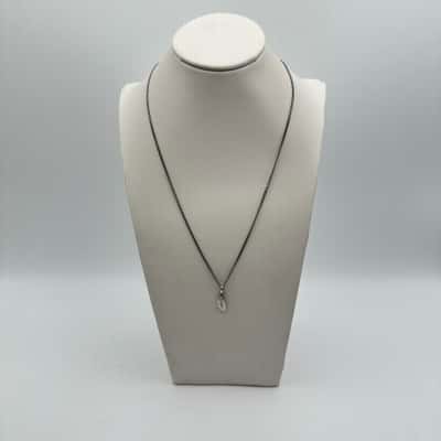 Angel Wing Pendant Necklace Stamped 925