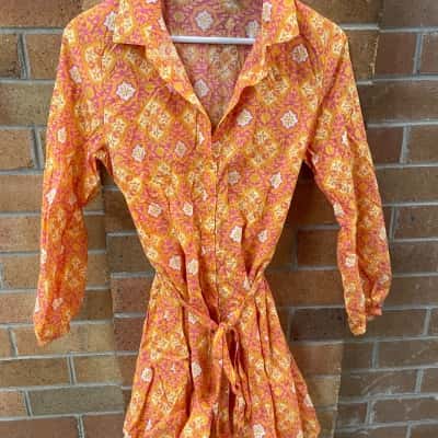 Sportsgirl Womens  Size 10 Floral / Orange / Pink  