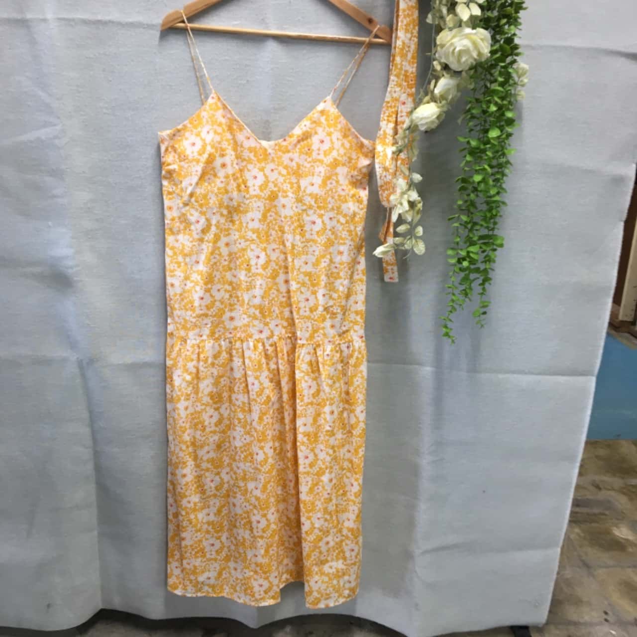 SCANLAN THEODORE Womens Summer Dress Size 10 Cream/Floral/Yellow (s) - Used  As New | Salvos Stores