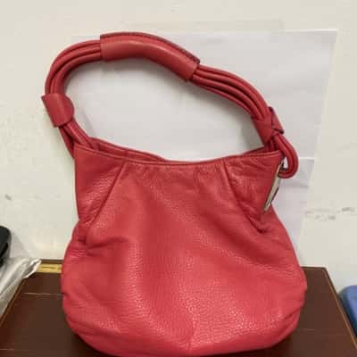 Oroton Womens Handbag Peach 