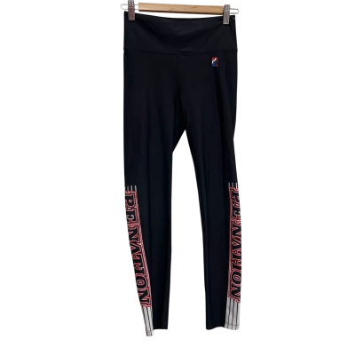 P.E Nation Womens Black/Red/White Pants Size M
