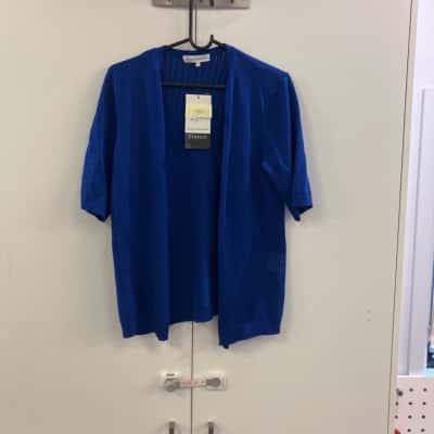 Black Pepper Womens  Size S Cardigan Blue 