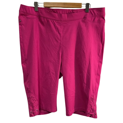 BNWT Autograph Womens Size 20 Shorts Pink  