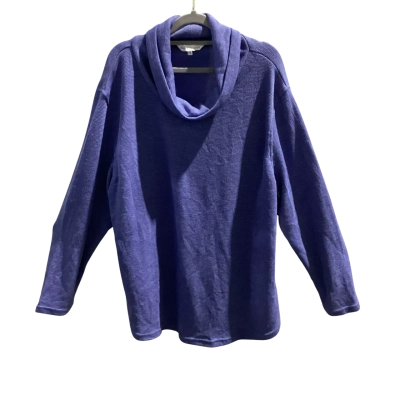 Black Pepper Womens  Size 24 Turtleneck Jumper Blue RRP $99.99
