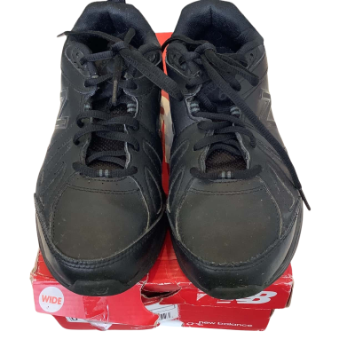 New Balance Womens US / AUS 8 Wide Lace Up 624 Training Shoes Black