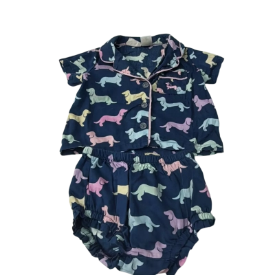 Peter Alexander Size 6-12m PJs Blue 