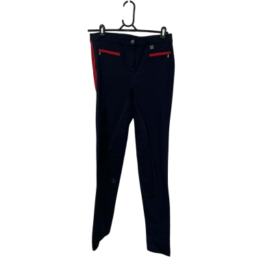 Thomas Cook Womens  Navy Blue Red Equestrian  Jodhpurs Size 12