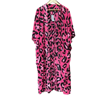 BNWT Autograph Womens Size S/M Pink Leopard Print Kimono  