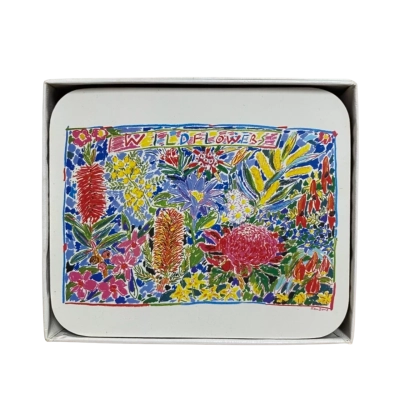 Ken Done Australian Wildflowers Coasters
