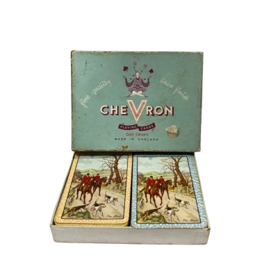 Chevron Playing Cards ‘The Hunt’ Made In England 