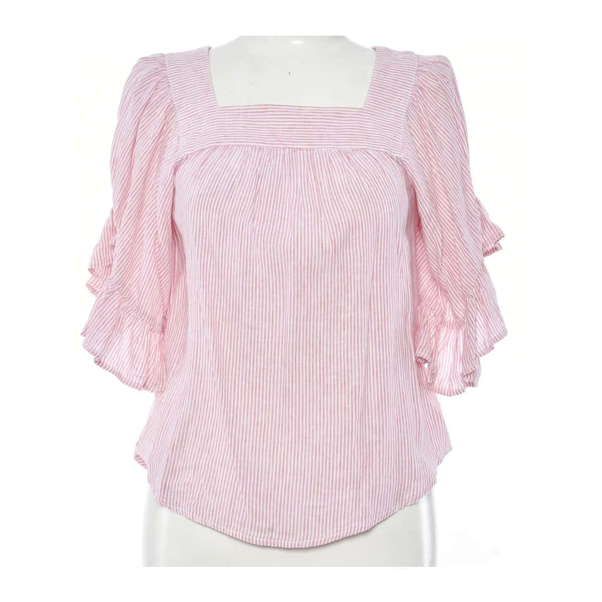 Multiples M26412BM Beach House Stripe Blouse