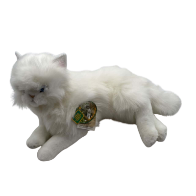 Bocchetta ‘plush’ white snowflake Persian cat with tags