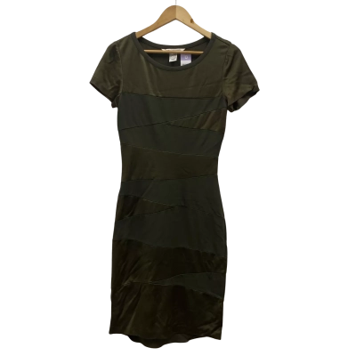 Diane Von Furstenberg Women's Dress Size 6 Khaki RRP$198