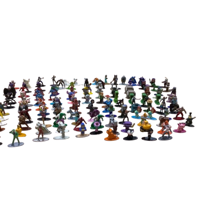 JADA TOYS INC  NANO Metalfigs- Mixed (128 in total )