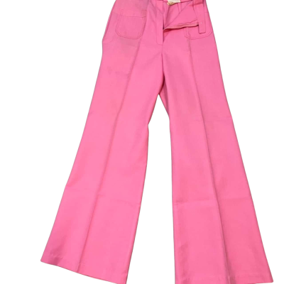 VINTAGE  70s Target Womens  27inch waist wide leg pants PINK some marks on band