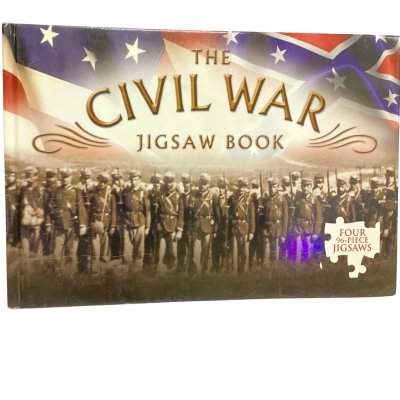The Civil War Jigsaw Book - Four 96 Piece Jigsaws