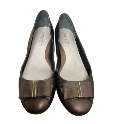Diana Ferrari Womens  Size 11 Flats Bronze 