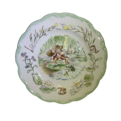 Royal Albert 1980's Beautrix Potters - Jeremy Fisher Plate