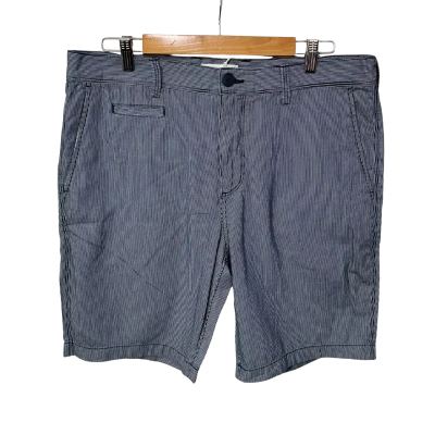 Country Road Mens Size 36 Navy Blue / White Striped Shorts (new)