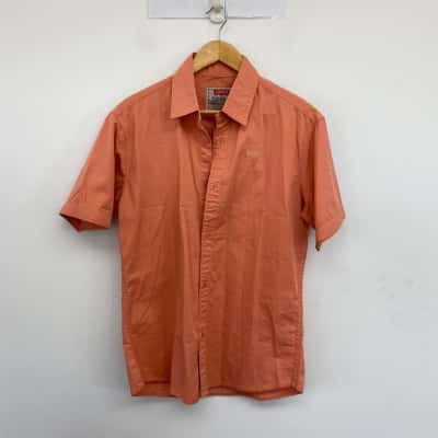Levi Strauss & Co. Orange Short Sleeve Shirt  Size XXL 