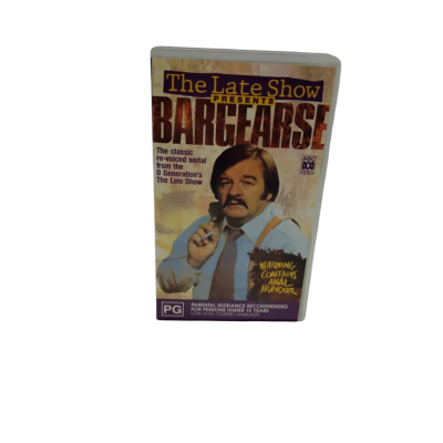The Late Show Presents Bargearse VHS