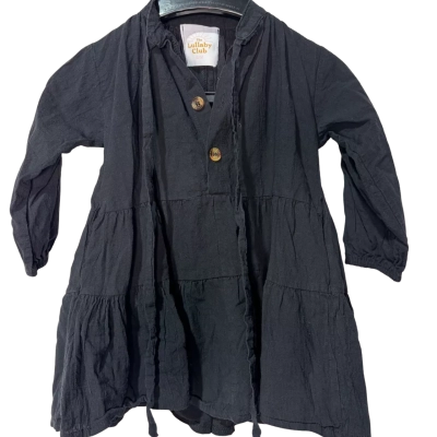 The lullaby club S/M toddler black dress
