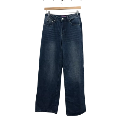  Ediked Womens  Size S Wide Leg Jeans Blue 