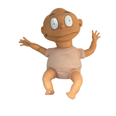 Vintage Tommy Pickles Doll Rug Rats Approx 33 x 27cm 