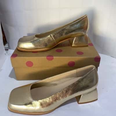 Gorman Womens  Size 41 Heels Gold 