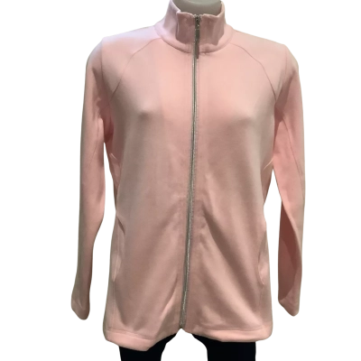 Fella Hamilton.  Soft Pink Zip Up Jacket.   Size 10 