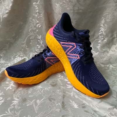  Womens Vongo v5 Size 9.5 Navy Blue / Orange 