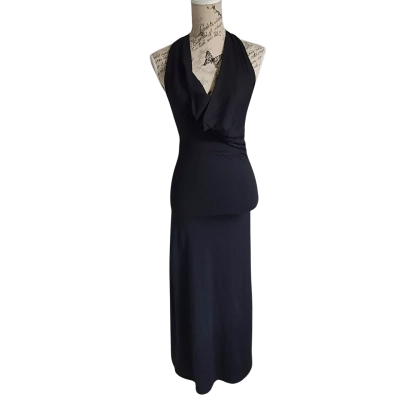 Supré Womens  Size XS Halter Neck Dress Black  BNWT